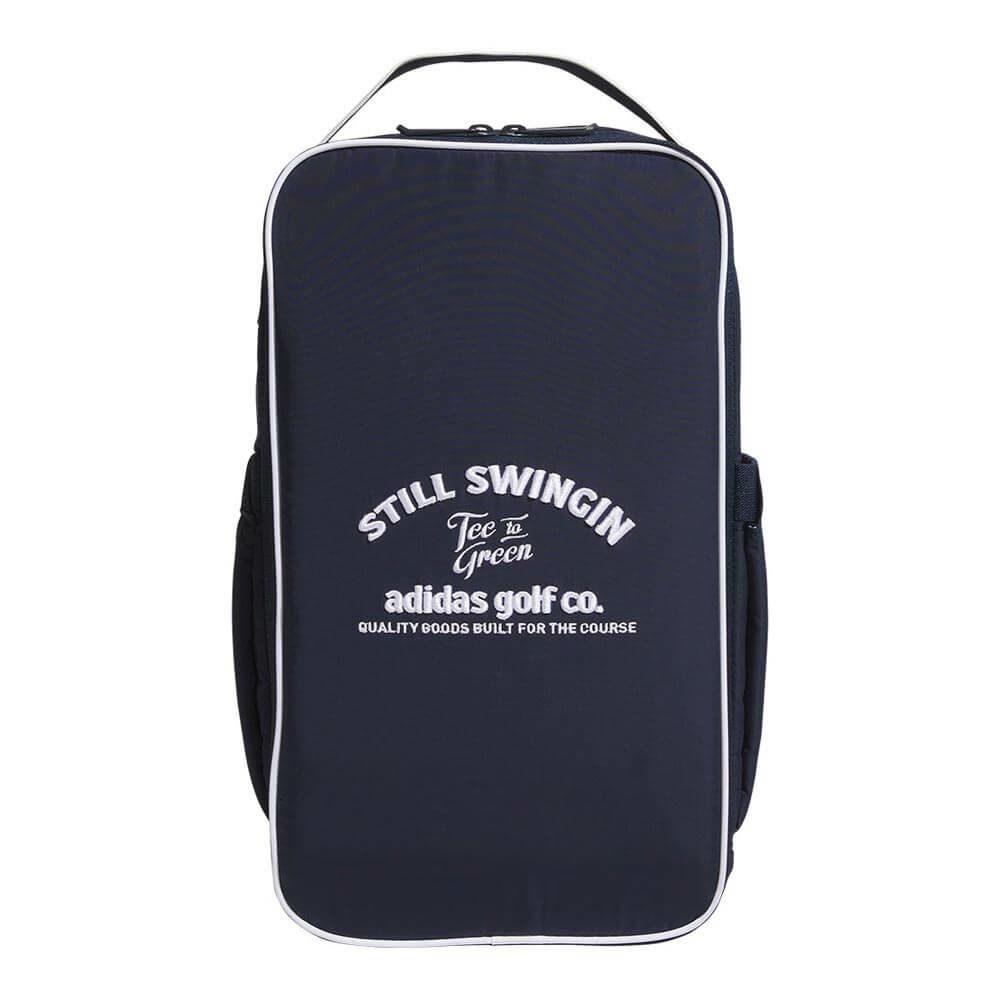 アディダス adidas　レディース グラフィック シューズバッグ KTI97 JF4635 カレッジネイビー　2025年モデル カレッジネイビー