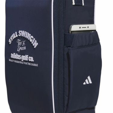アディダス adidas　メンズ 軽量パフォーマンス キャディバッグ KVH37 JH3722 カレッジネイビー 詳細5