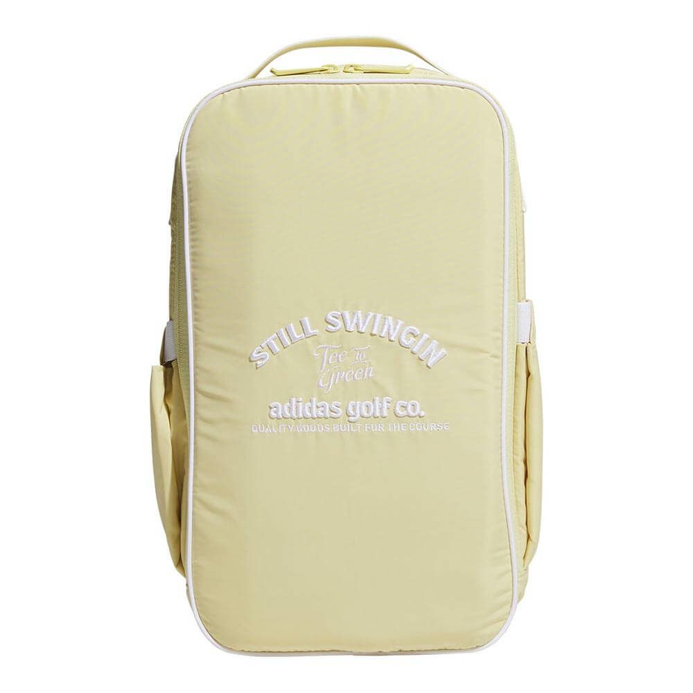 アディダス adidas　レディース グラフィック シューズバッグ KTI97 JG3915 パウダーイエロー　2025年モデル パウダーイエロー