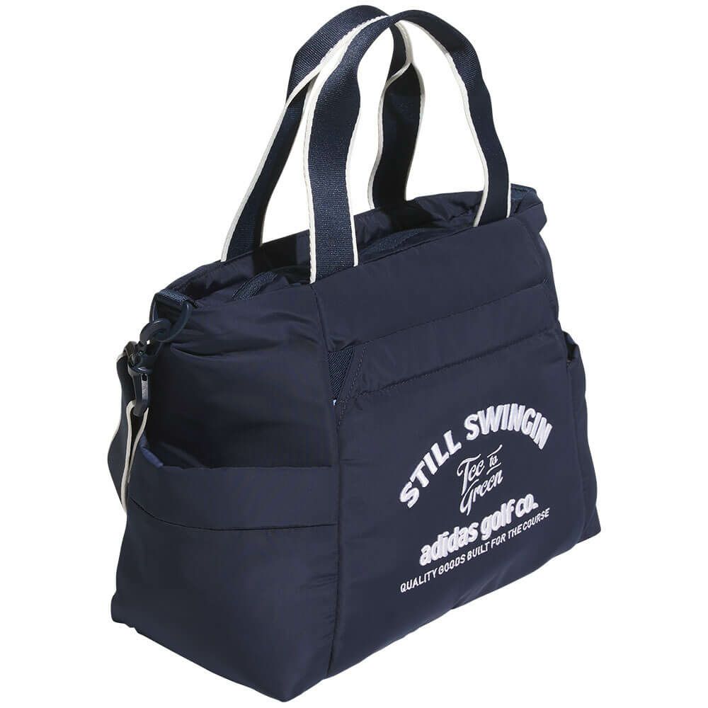 アディダス adidas　レディース 保冷ポケット付き グラフィック ラウンドバッグ KTI99 JG3916 パウダーイエロー　2025年モデル 詳細3