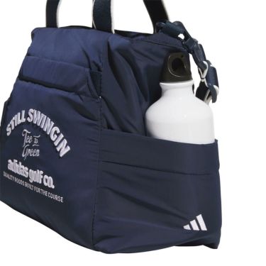 アディダス adidas　レディース 保冷ポケット付き グラフィック ラウンドバッグ KTI99 JG3916 パウダーイエロー　2025年モデル 詳細5