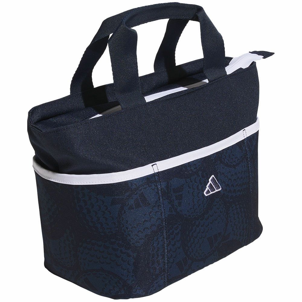 アディダス adidas　ゴルフボールグラフィック ラウンドトートバック KS857 JY0854 カレッジネイビー　2025年モデル 詳細3