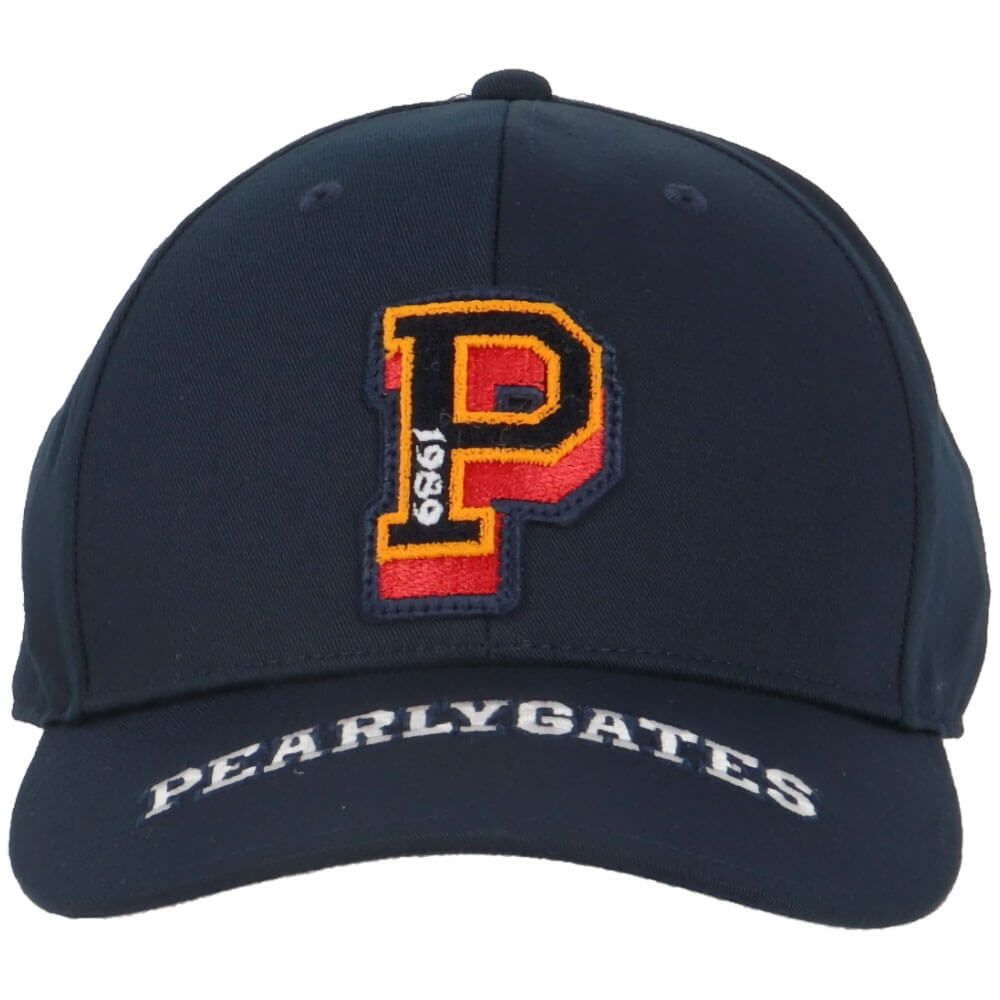 パーリーゲイツ PEARLY GATES　リサイクルツイル BASIC キャップ 053-5187201 120 ネイビー　2025年モデル 詳細3