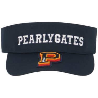 パーリーゲイツ PEARLY GATES　リサイクルツイル BASIC バイザー 053-5187202 120 ネイビー　2025年モデル 詳細3