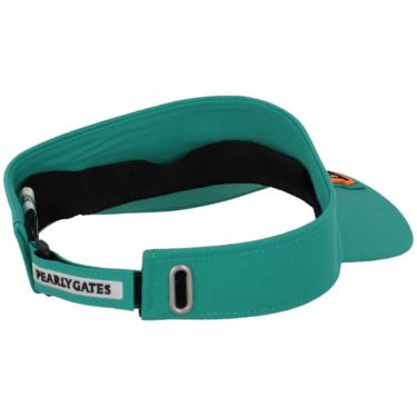 パーリーゲイツ PEARLY GATES　リサイクルツイル BASIC バイザー 053-5187202 140 ミントグリーン　2025年モデル 詳細2