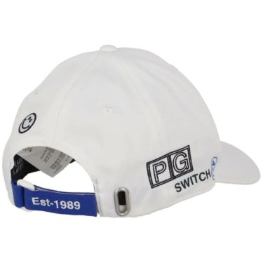 パーリーゲイツ PEARLY GATES　SWITCH ON リサイクル ツイル キャップ 053-5187301 030 ホワイト　2025年モデル 詳細3