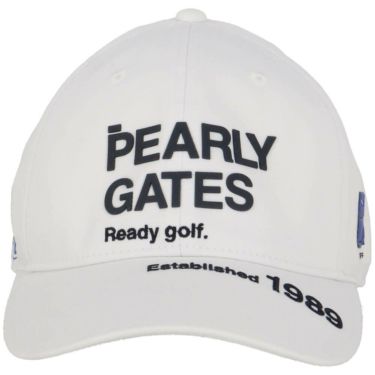 パーリーゲイツ PEARLY GATES　SWITCH ON リサイクル ツイル キャップ 053-5187301 030 ホワイト　2025年モデル 詳細4