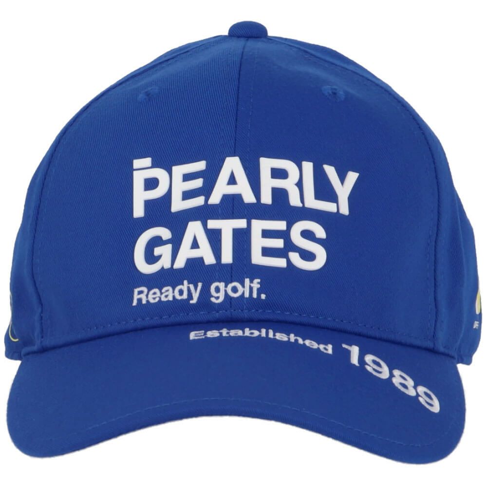パーリーゲイツ PEARLY GATES　SWITCH ON リサイクル ツイル キャップ 053-5187301 110 ブルー　2025年モデル 詳細4