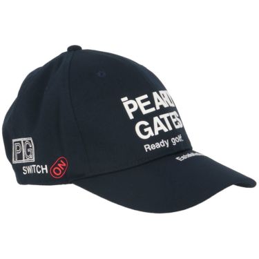 パーリーゲイツ PEARLY GATES　SWITCH ON リサイクル ツイル キャップ 053-5187301 120 ネイビー　2025年モデル 詳細2