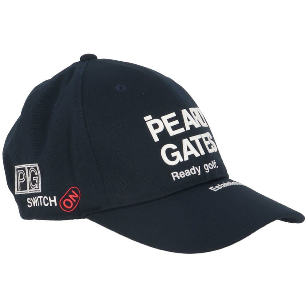 パーリーゲイツ PEARLY GATES　SWITCH ON リサイクル ツイル キャップ 053-5187301 120 ネイビー　2025年モデル 詳細2