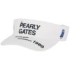 パーリーゲイツ PEARLY GATES　SWITCH ON リサイクル ツイル バイザー 053-5187302 030 ホワイト　2025年モデル