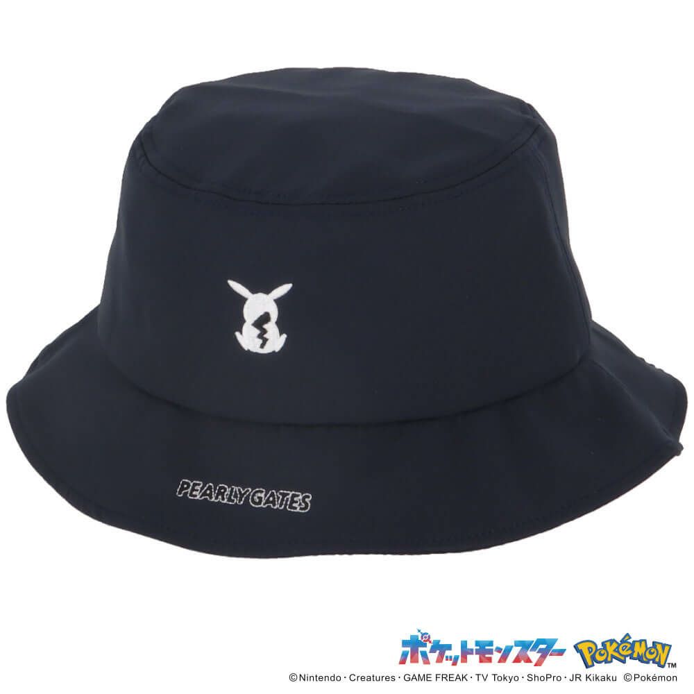 パーリーゲイツ PEARLY GATES　ポケモン ピカチュウ ハット 053-5187332 120 ネイビー　2025年モデル 詳細3