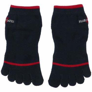 パーリーゲイツ PEARLY GATES　レディース 5本指 ショートソックス 053-5186204 120 ネイビー　2025年モデル