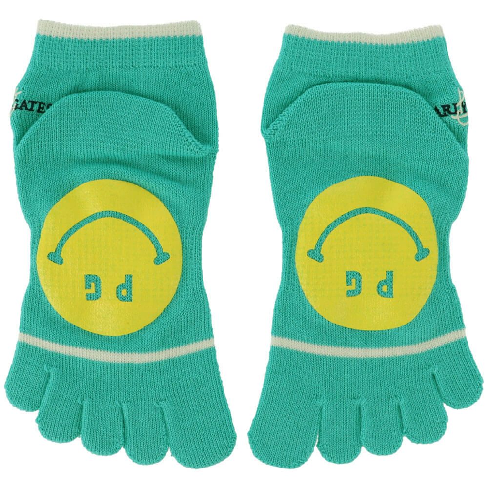 パーリーゲイツ PEARLY GATES　レディース 5本指 ショートソックス 053-5186204 140 ミントグリーン　2025年モデル 詳細2