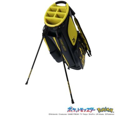 パーリーゲイツ PEARLY GATES　ポケモン ピカチュウ スタンド式 キャディバッグ 053-5180330 120 ネイビー　2025年モデル 詳細2