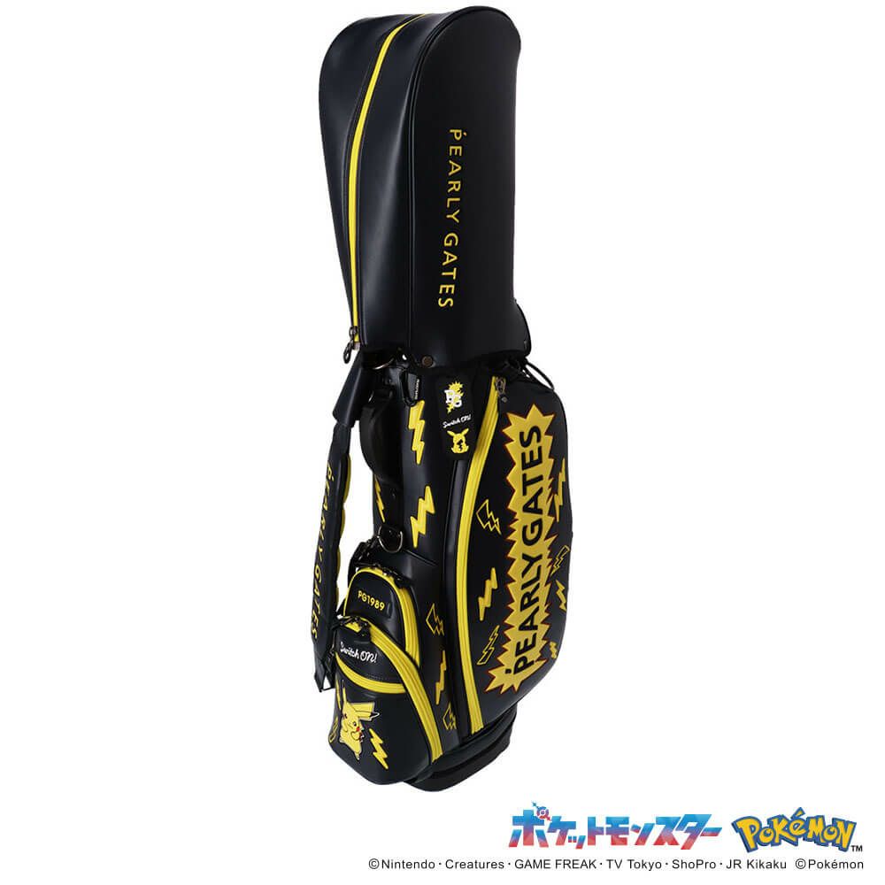 パーリーゲイツ PEARLY GATES　ポケモン ピカチュウ スタンド式 キャディバッグ 053-5180330 120 ネイビー　2025年モデル 詳細5
