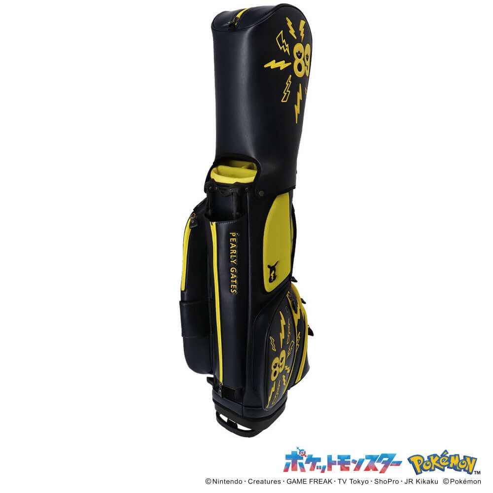 パーリーゲイツ PEARLY GATES　ポケモン ピカチュウ スタンド式 キャディバッグ 053-5180330 120 ネイビー　2025年モデル 詳細6