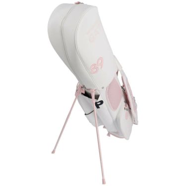 パーリーゲイツ PEARLY GATES　LIMITED02 合皮 スタンド式 キャディバッグ 053-5980201 031 ホワイト×ベビーピンク　2025年モデル 詳細4