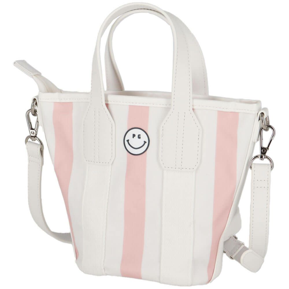 パーリーゲイツ PEARLY GATES　ストライプ カートバッグ 053-5181301 091 ピンク　2025年モデル 詳細3