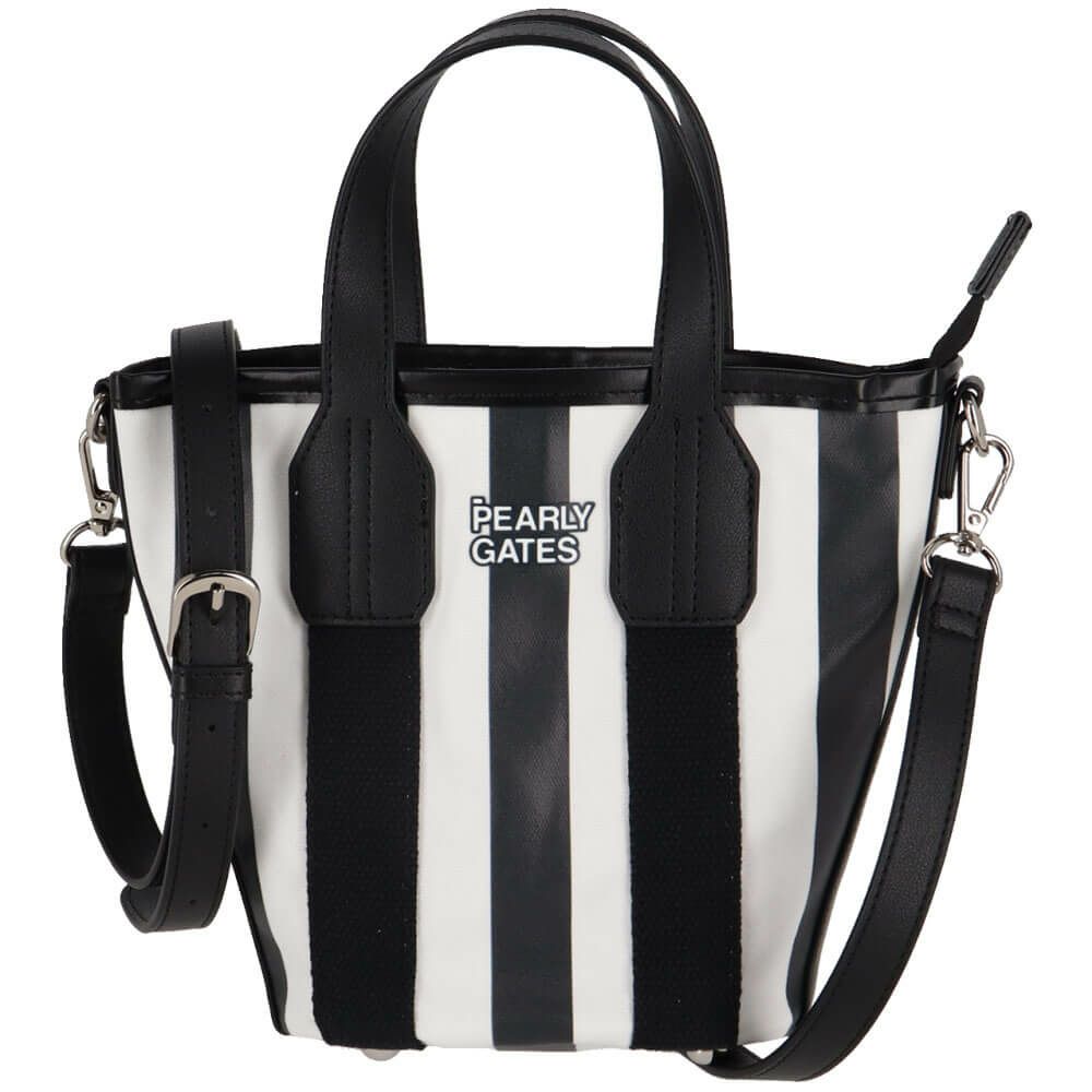 パーリーゲイツ PEARLY GATES　ストライプ カートバッグ 053-5181301 121 ネイビー　2025年モデル