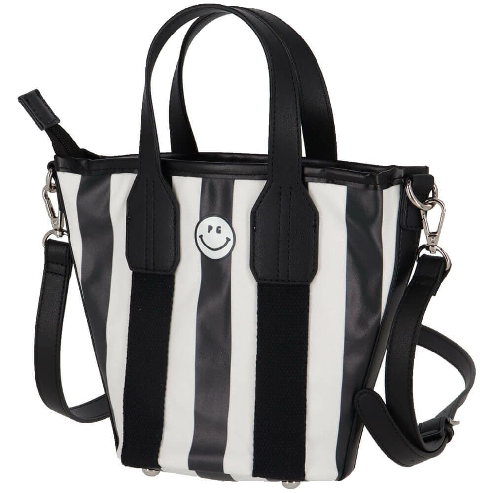 パーリーゲイツ PEARLY GATES　ストライプ カートバッグ 053-5181301 121 ネイビー　2025年モデル 詳細3