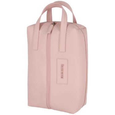 パーリーゲイツ PEARLY GATES　BASIC シューズケース 053-5984206 090 ピンク　2025年モデル 詳細2