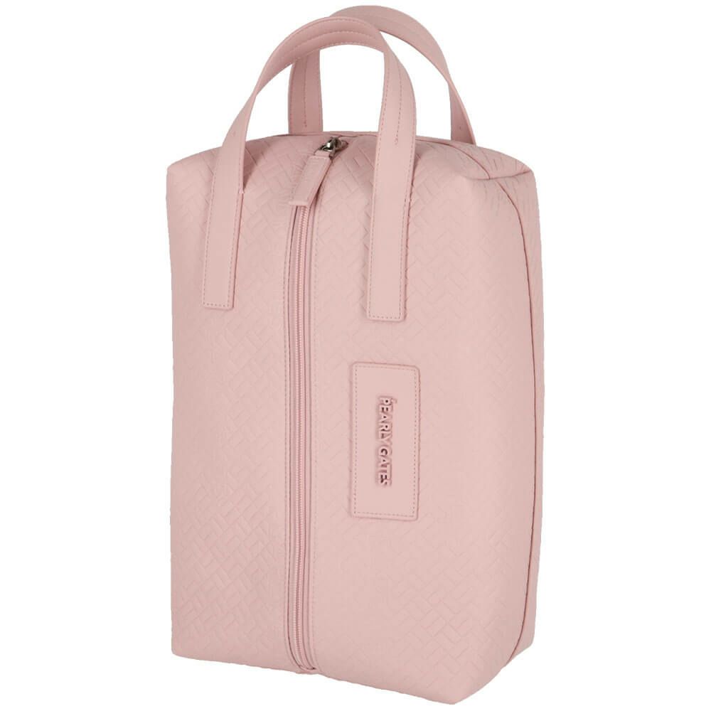 パーリーゲイツ PEARLY GATES　BASIC シューズケース 053-5984206 090 ピンク　2025年モデル 詳細2