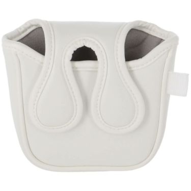 パーリーゲイツ PEARLY GATES　LIMITED02 合皮 マレット型用 パターカバー 053-5984204 031 ホワイト×ベビーピンク　2025年モデル 詳細2