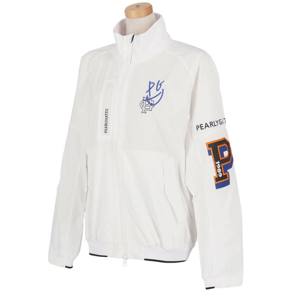 パーリーゲイツ PEARLY GATES　レディース 撥水 ロゴデザイン ストレッチ 長袖 フルジップ ブルゾン 055-5120202　2025年モデル 詳細4