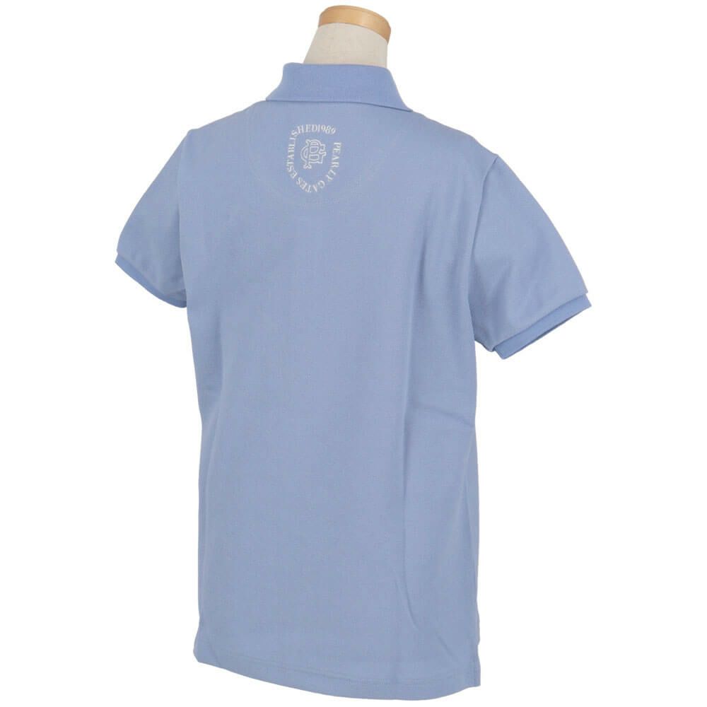 パーリーゲイツ PEARLY GATES　レディース 鹿の子 ロゴデザイン 半袖 ポロシャツ 055-5160202　2025年モデル 詳細6