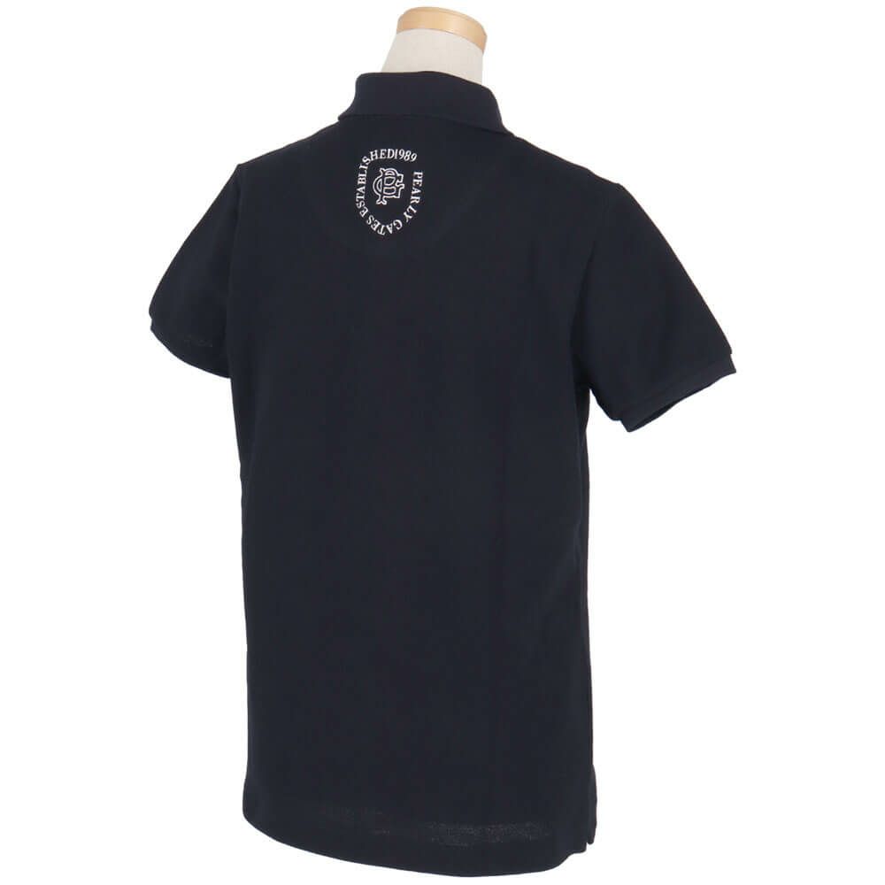 パーリーゲイツ PEARLY GATES　レディース 鹿の子 ロゴデザイン 半袖 ポロシャツ 055-5160202　2025年モデル 詳細9