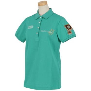 パーリーゲイツ PEARLY GATES　レディース 鹿の子 ロゴデザイン 半袖 ポロシャツ 055-5160202　2025年モデル 詳細13