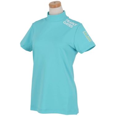 パーリーゲイツ PEARLY GATES　レディース ロゴプリント ストレッチ 半袖 ハイネック シャツ 055-5167302　2025年モデル 詳細11