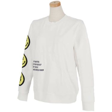 パーリーゲイツ PEARLY GATES　レディース 天竺 長袖 クルーネック セーター 055-5170304　2025年モデル 詳細4