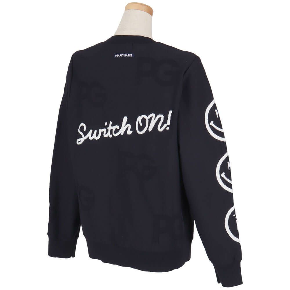 パーリーゲイツ PEARLY GATES　レディース 天竺 長袖 クルーネック セーター 055-5170304　2025年モデル 詳細7