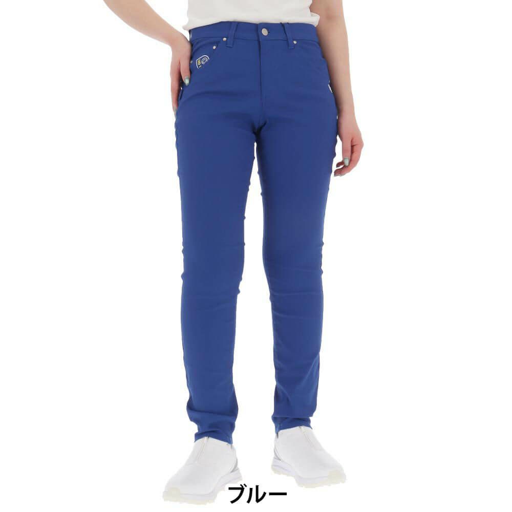 パーリーゲイツ PEARLY GATES　レディース ドビーストレッチ 5ポケット ロングパンツ 055-5131302　2025年モデル 詳細2