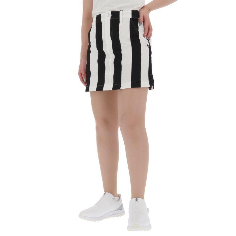 パーリーゲイツ PEARLY GATES　レディース 鹿の子 ストライプ スカート 055-5134314　2025年モデル 詳細7