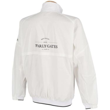パーリーゲイツ PEARLY GATES　メンズ 撥水 ロゴデザイン ストレッチ 長袖 フルジップ ブルゾン 053-5120201　2025年モデル 詳細3