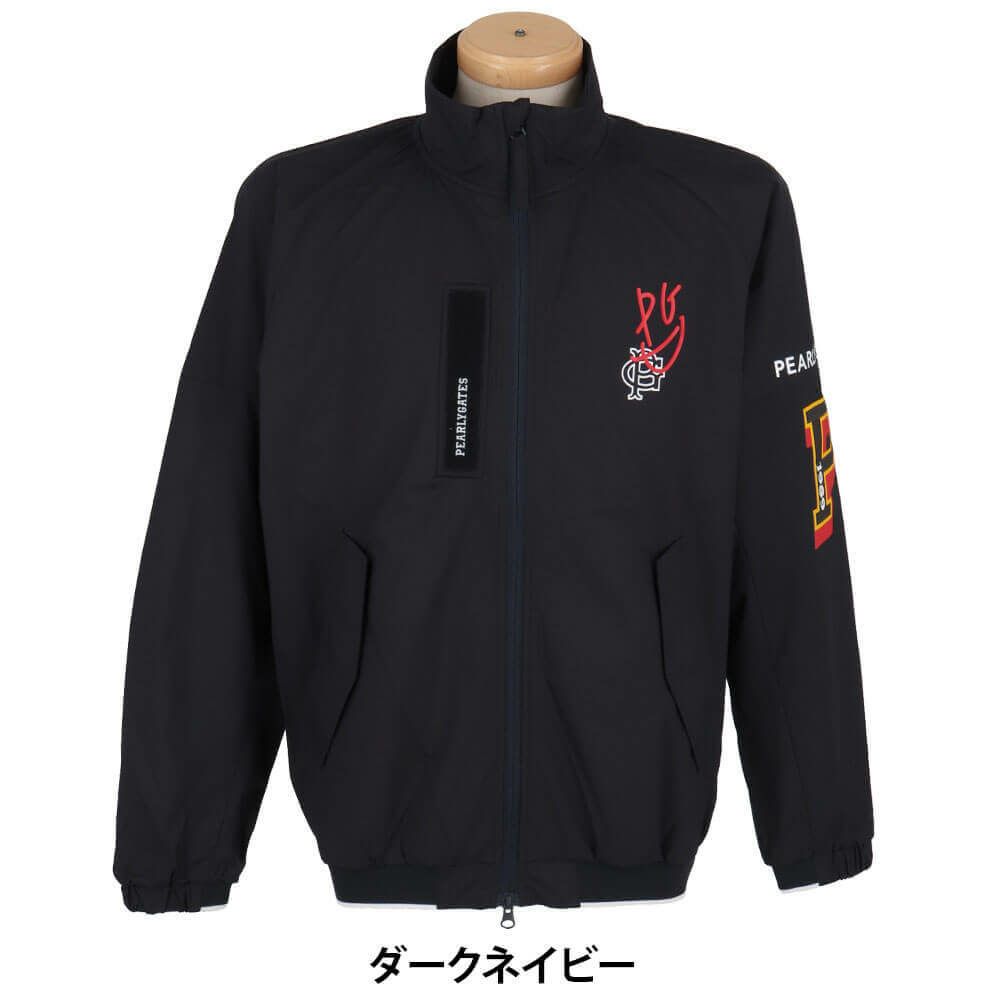 パーリーゲイツ PEARLY GATES　メンズ 撥水 ロゴデザイン ストレッチ 長袖 フルジップ ブルゾン 053-5120201　2025年モデル 詳細5