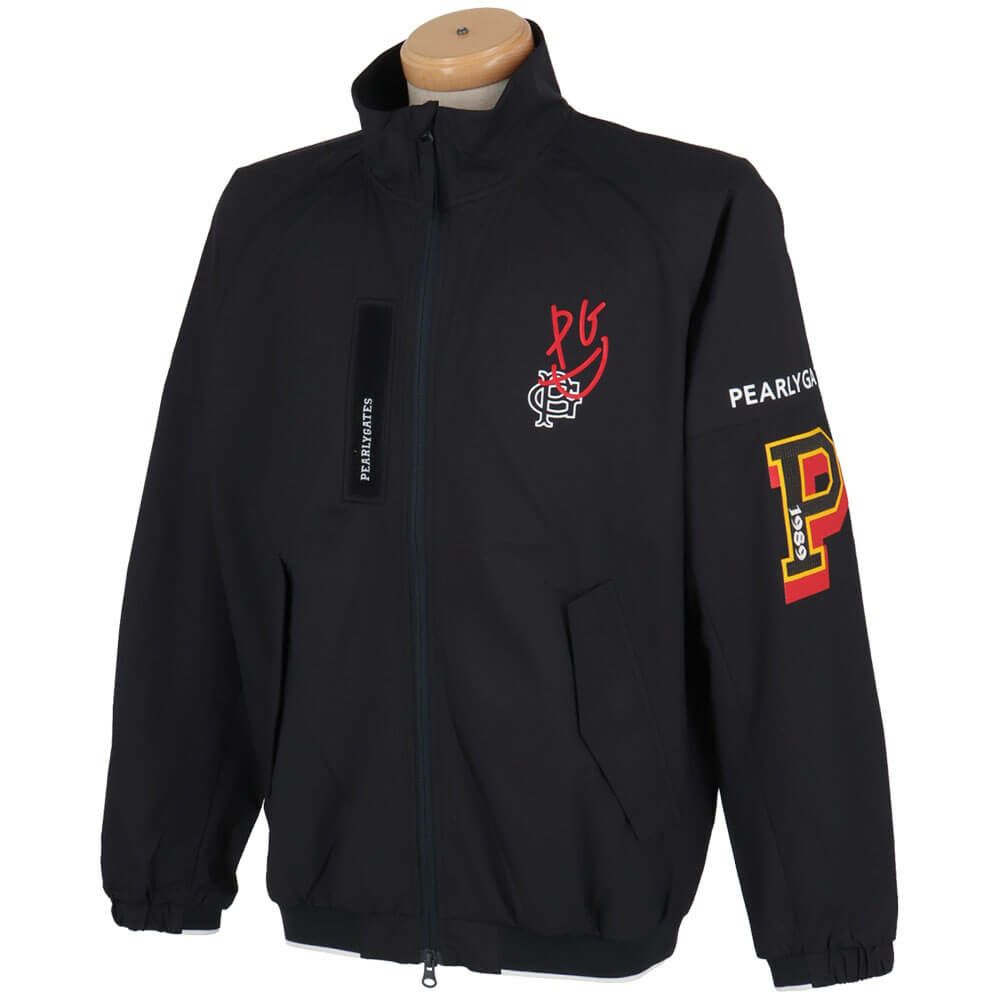 パーリーゲイツ PEARLY GATES　メンズ 撥水 ロゴデザイン ストレッチ 長袖 フルジップ ブルゾン 053-5120201　2025年モデル 詳細7