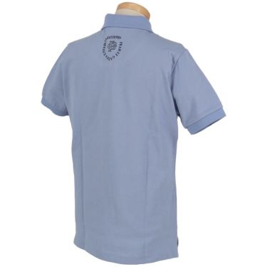 パーリーゲイツ PEARLY GATES　メンズ 鹿の子 ロゴデザイン 半袖 ポロシャツ 053-5160201　2025年モデル 詳細6