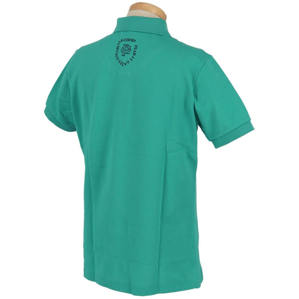 パーリーゲイツ PEARLY GATES　メンズ 鹿の子 ロゴデザイン 半袖 ポロシャツ 053-5160201　2025年モデル 詳細12