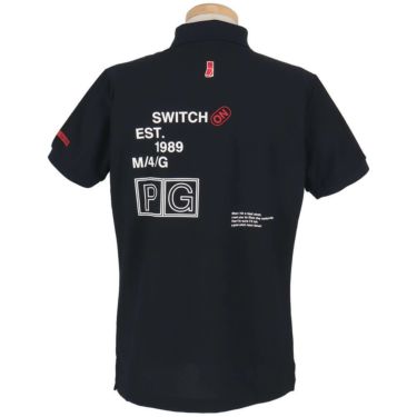 パーリーゲイツ PEARLY GATES　メンズ バックプリント ストレッチ 半袖 ポロシャツ 053-5160301　2025年モデル 詳細3