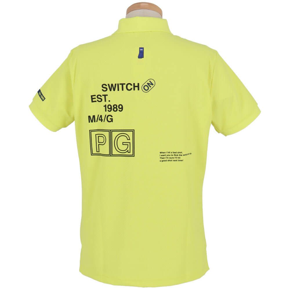 パーリーゲイツ PEARLY GATES　メンズ バックプリント ストレッチ 半袖 ポロシャツ 053-5160301　2025年モデル 詳細6