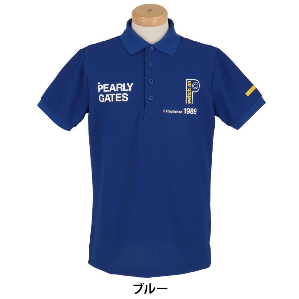 パーリーゲイツ PEARLY GATES　メンズ バックプリント ストレッチ 半袖 ポロシャツ 053-5160301　2025年モデル 詳細8