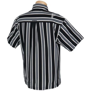 パーリーゲイツ PEARLY GATES　メンズ ストライプ柄 ストレッチ 半袖 ポロシャツ 053-5160307　2025年モデル 詳細3