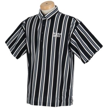 パーリーゲイツ PEARLY GATES　メンズ ストライプ柄 ストレッチ 半袖 ポロシャツ 053-5160307　2025年モデル 詳細4