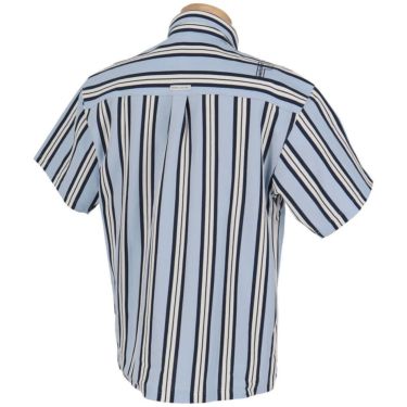 パーリーゲイツ PEARLY GATES　メンズ ストライプ柄 ストレッチ 半袖 ポロシャツ 053-5160307　2025年モデル 詳細6