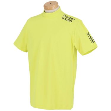 パーリーゲイツ PEARLY GATES　メンズ ロゴプリント 半袖 ハイネック シャツ 053-5167301　2025年モデル 詳細8