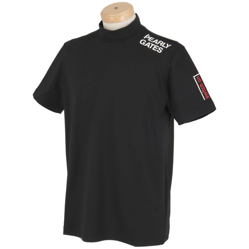 パーリーゲイツ PEARLY GATES　メンズ ロゴプリント 半袖 ハイネック シャツ 053-5167301　2025年モデル 詳細14